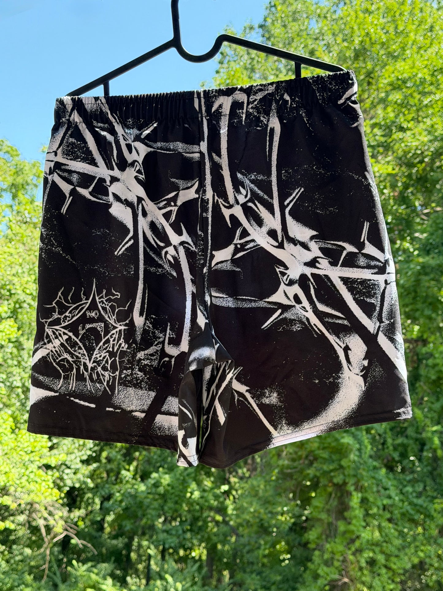 Black STW Active Shorts