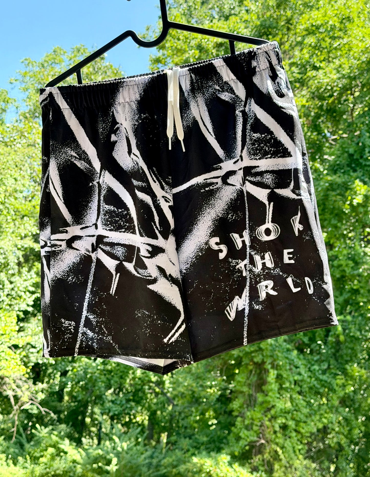 Black STW Active Shorts
