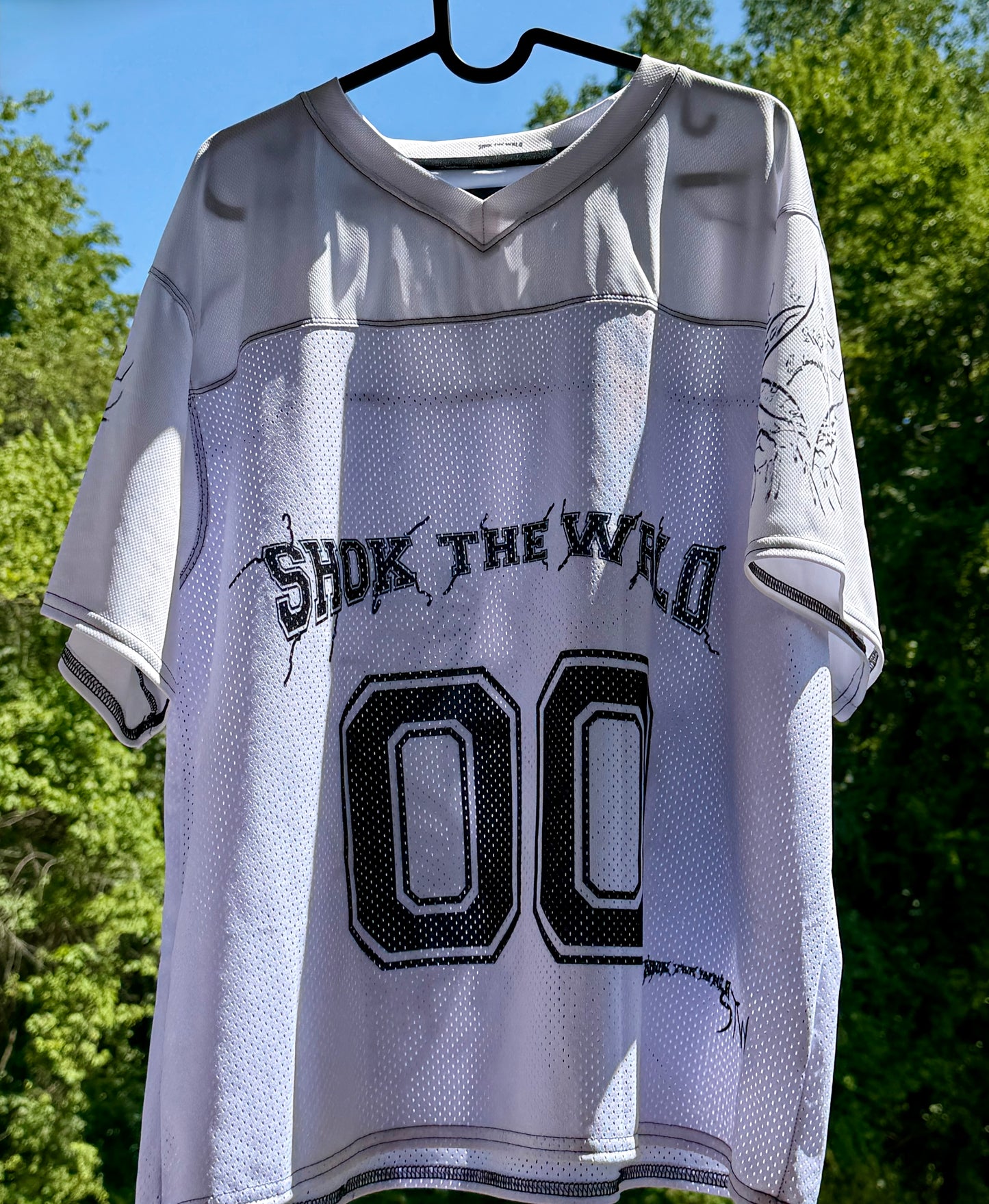 White STW Varsity Jersey